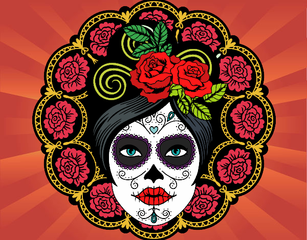 Calavera mejicana femenina