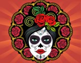 Calavera mejicana femenina