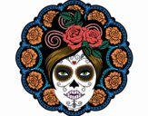 Calavera mejicana femenina