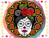 Calavera mejicana femenina