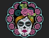 Calavera mejicana femenina