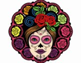 Calavera mejicana femenina