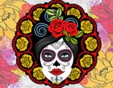 Calavera mejicana femenina