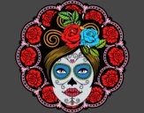 Calavera mejicana femenina