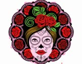 Calavera mejicana femenina