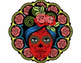 Calavera mejicana femenina