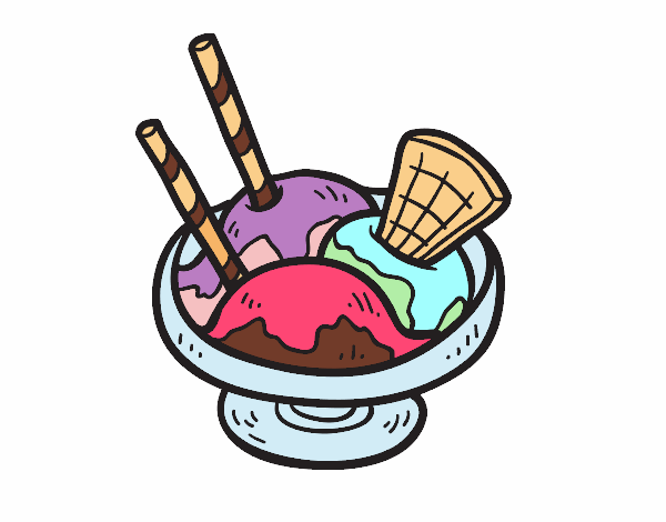 Copa de helado