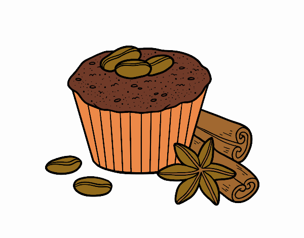 Cupcake de café