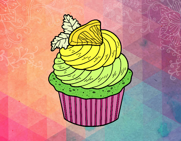 Cupcake de limón