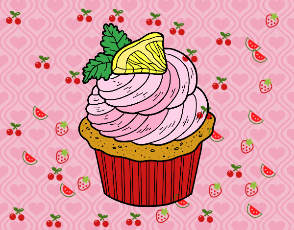 Cupcake de limón