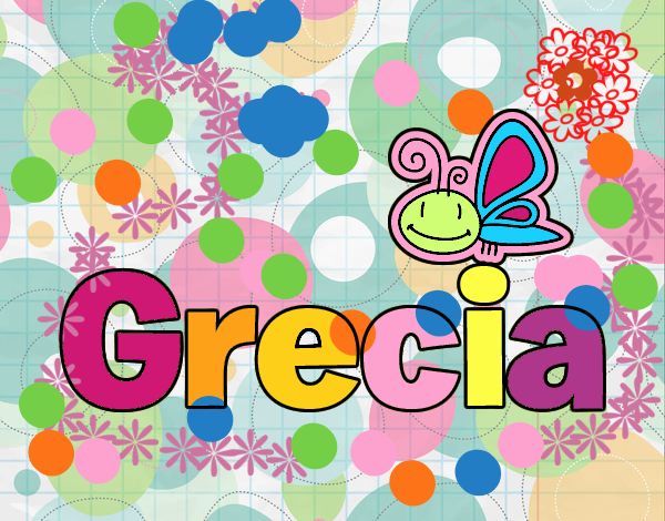 Nombre de Grecia espectacular