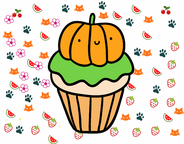 Halloween cupcake