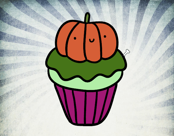 Halloween cupcake