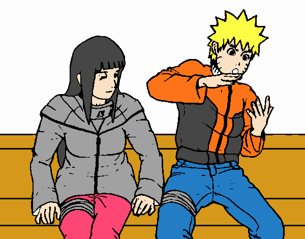 Hinata y Naruto