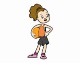 Jugadora de baloncesto