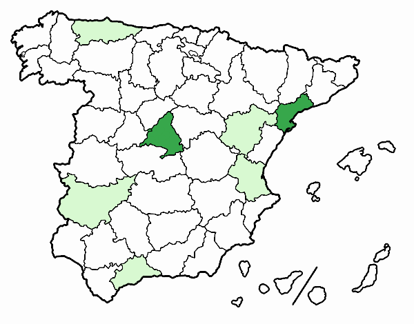 Las provincias de España