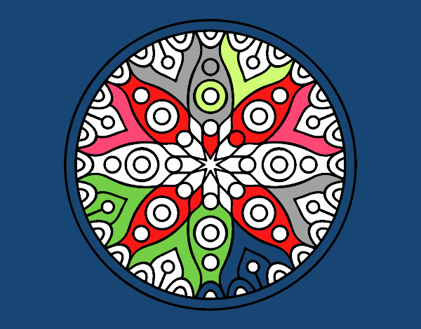 Dibujo de Mandala 33 para Colorear - Dibujos.net