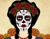 Mujer calavera mejicana