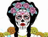 Mujer calavera mejicana