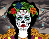 Mujer calavera mejicana