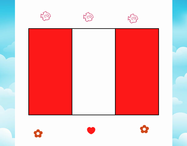 bandera del peru 