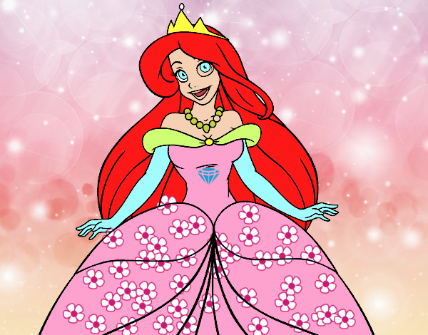 Dibujo de Princesa Ariel pintado por en  el día 30-10-21 a las  15:57:10. Imprime, pinta o colorea tus propios dibujos!