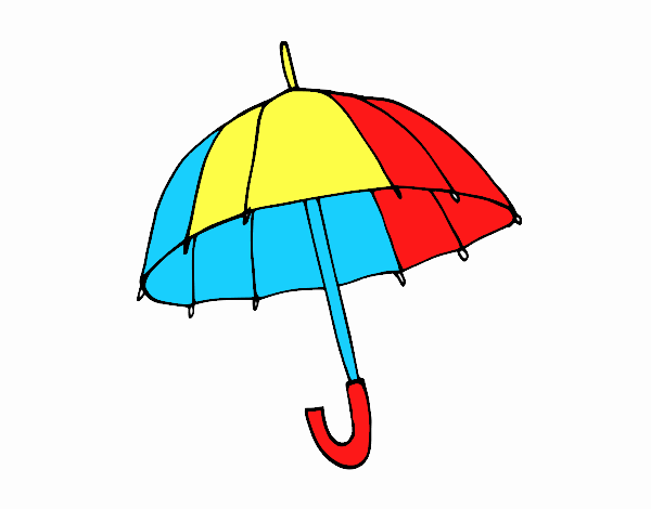 Dibujo de Un paraguas pintado por en  el día 25-10-21 a las  16:26:02. Imprime, pinta o colorea tus propios dibujos!