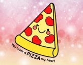 You have a pizza my heart