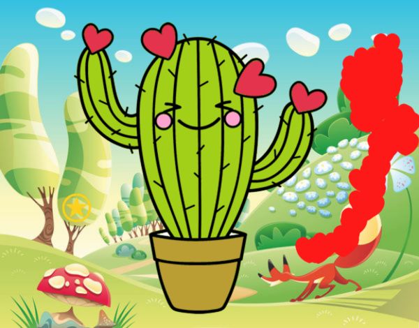 Cactus corazón