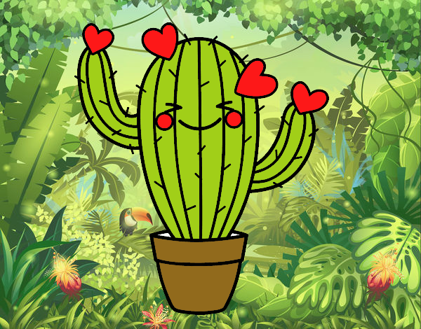 Cactus corazón