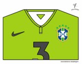 Camiseta del mundial de fútbol 2014 de Brasil