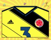 Camiseta del mundial de fútbol 2014 de Colombia