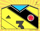 Camiseta del mundial de fútbol 2014 de Colombia