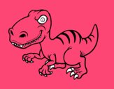 Dinosaurio velociraptor