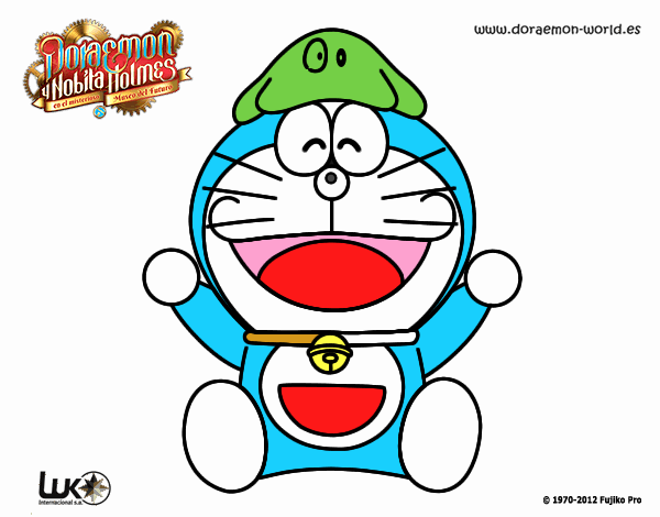 Doraemon feliz