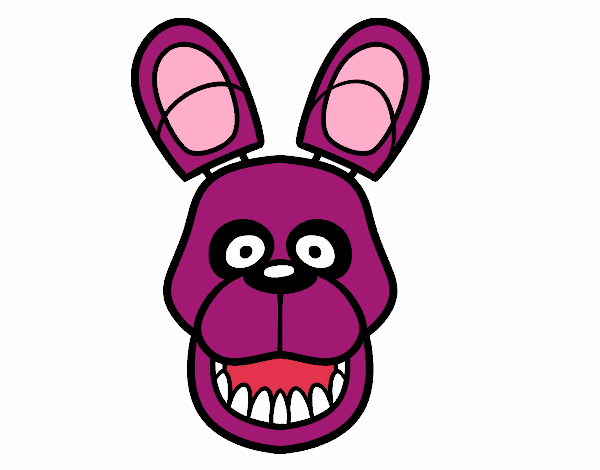 Dibujo de bonnie de fnaf