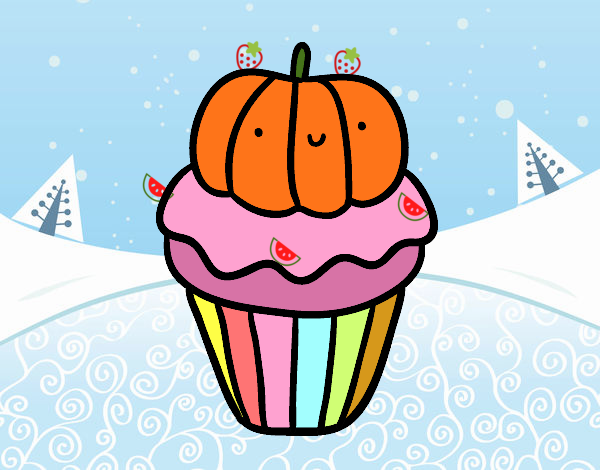 Halloween cupcake