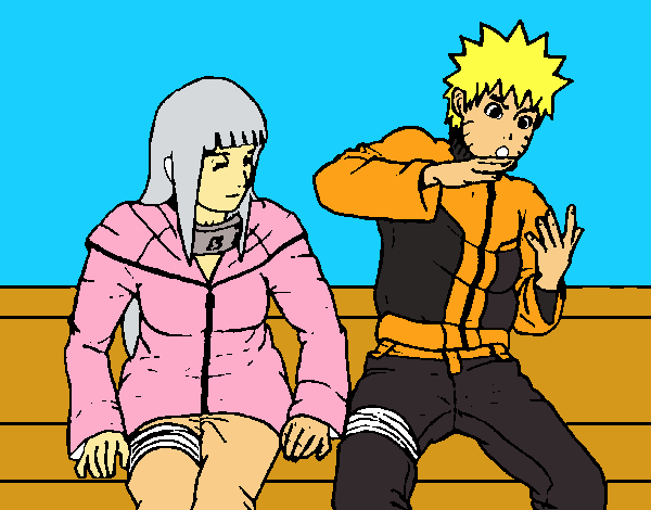 Hinata y Naruto