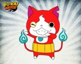 Jibanyan guiñando el ojo