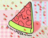 You have a pizza my heart