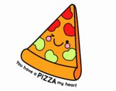 You have a pizza my heart