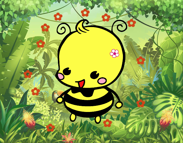 bebe abeja