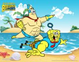 Bob Esponja - Sr Súper Dúper y burbuja invencible