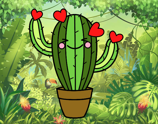 Cactus corazón