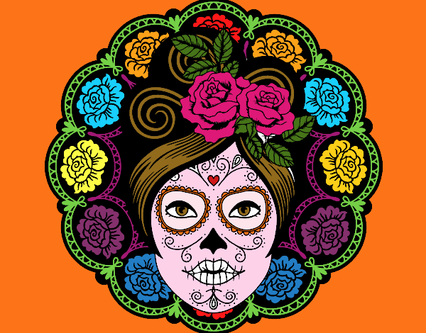 Calavera mejicana femenina