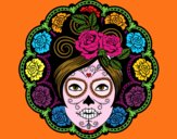 Calavera mejicana femenina