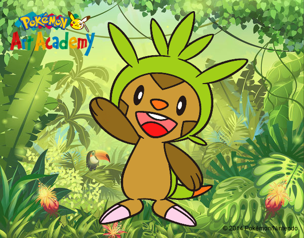 Chespin saludando