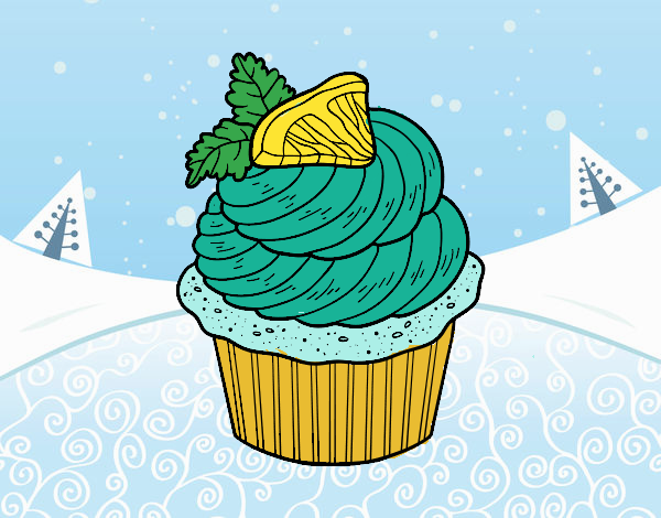 Cupcake de limón