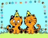 Gatos de cumpleaños