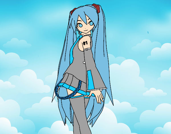 Hatsune Miku vocaloid